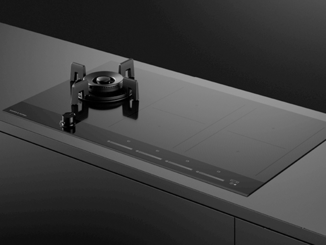 FISHER & PAYKEL GAS AND INDUCTION 90CM COOKTOP WITH SMARTZONE image 2